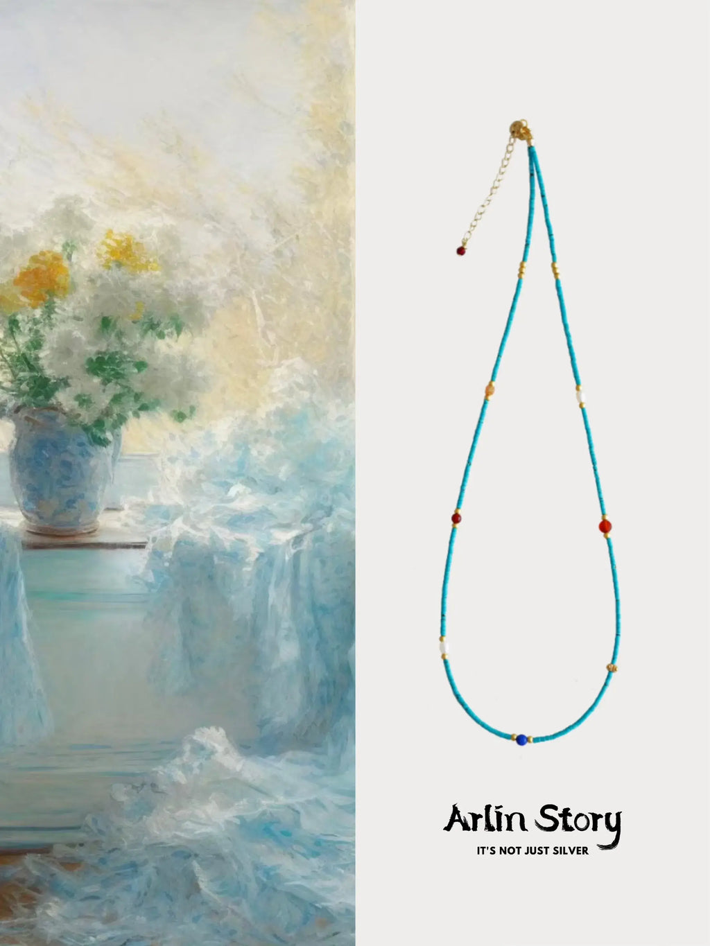ARLINSTORY·When Orchids Shine【NECKLACE】