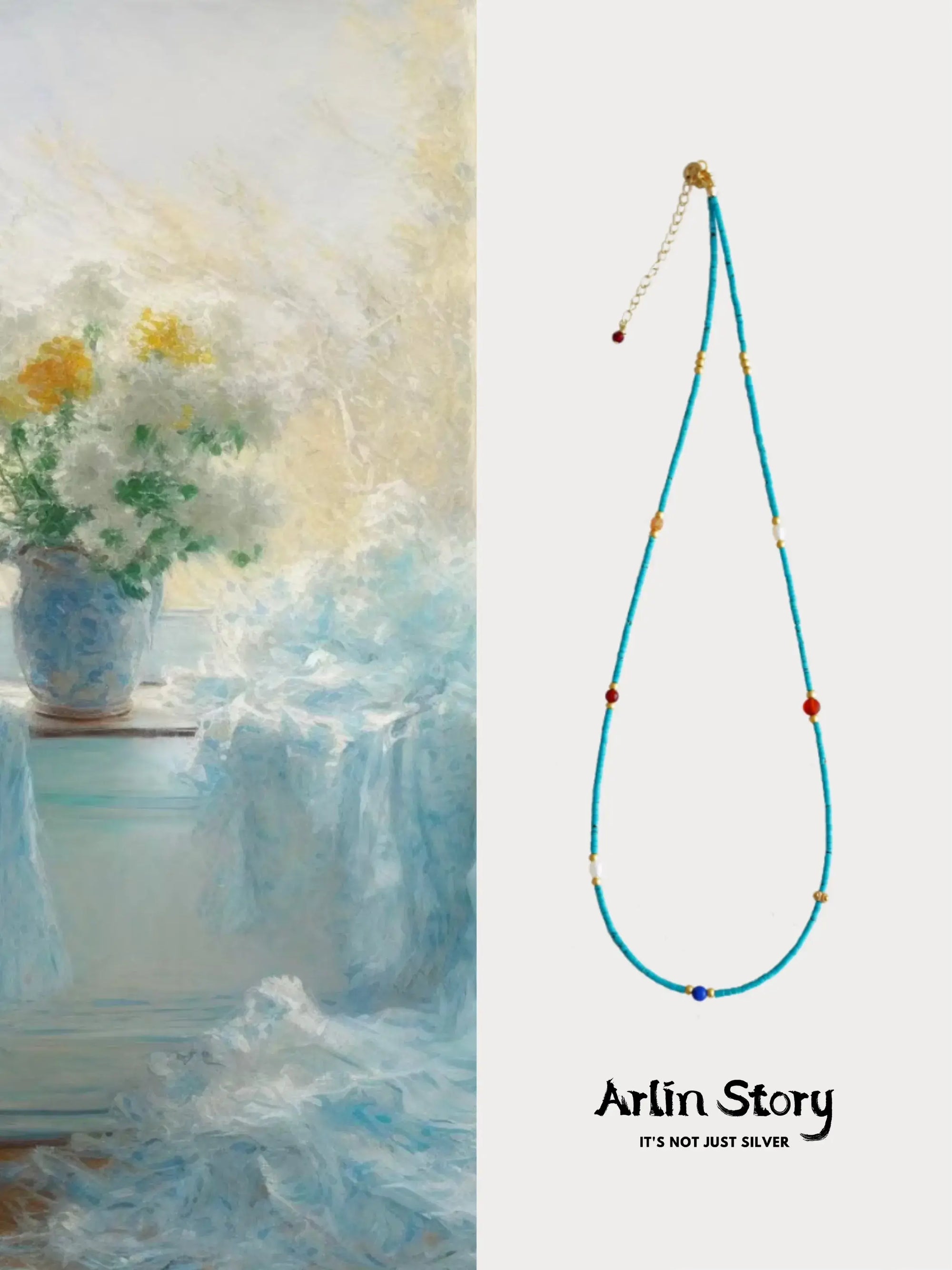 ARLINSTORY·When Orchids Shine【NECKLACE】