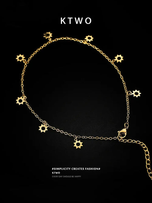 The Celestial Star Charm Anklet | Summer Essentials