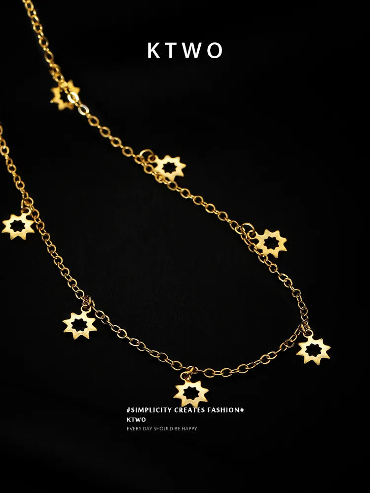 The Celestial Star Charm Anklet | Summer Essentials