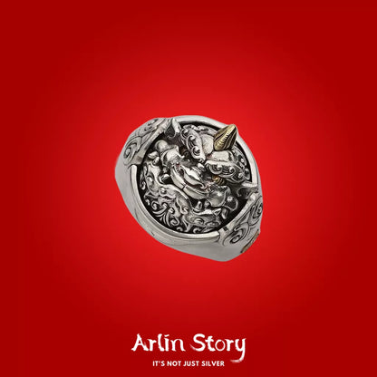 ARLINSTORY【Gold swallowing ring】Ring