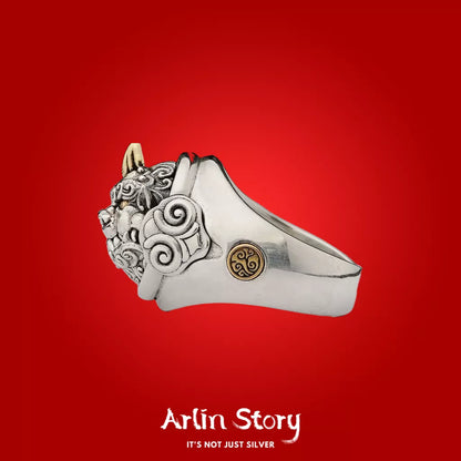 ARLINSTORY【Gold swallowing ring】Ring