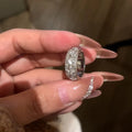 The ARLINSTORY "Stardust" Wide Eternity Band | Pave Crystal Statement Ring